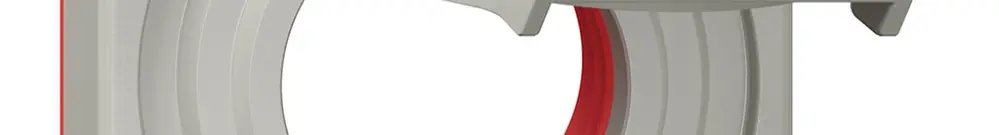 Couvercle avec clapet NEVO Ø42mm pour prise 1-fois lum. IP55 grc (joint ro) 