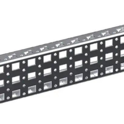 Châssis de montage Rittal VX 8100.740 389×64×23mm barre gris 2pcs 