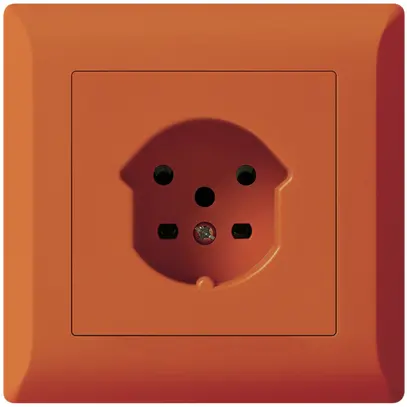 Prise ENC HA kallysto.line type 15 avec bornes enfichables orange 
