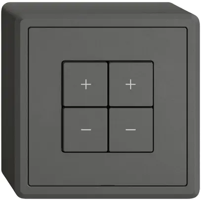AP-Nebenstelle Dimmer EDIZIO.liv Wiser SNAPFIX® 2 Kanal 4 Tasten WLAN dgu 