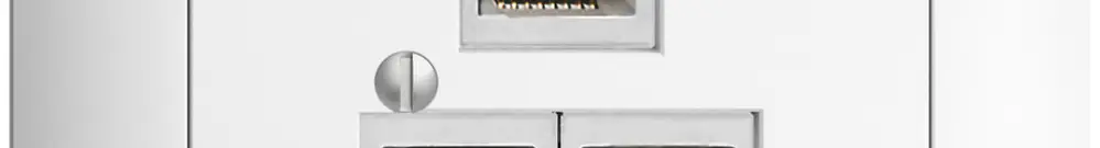 Scatola INC 3×RJ45/s 4P sep. EDIZIOdue R&M swissline bianco 
