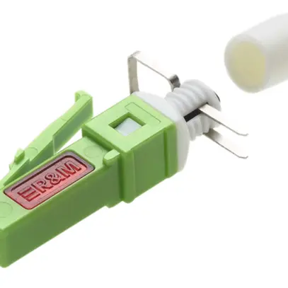 Connecteur FO R&M LC/APC C/1 G657.A-Pigtail 
