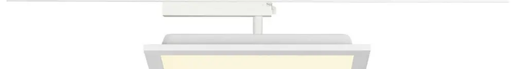 Lampada LED SLV PANEL TRACK square 18W 1800lm 3000K adattatore 1 fase bianco 
