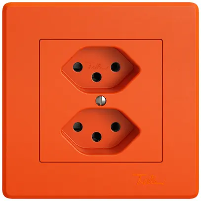 Presa INC EDIZIO.liv SNAPFIX® 2×T13 ar 