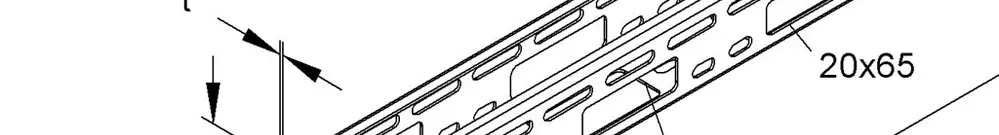 Canale di distribuzione 50×50mm zinc. send. 