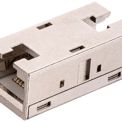 Modulo di raccordo ROLINE RJ45 cat.6A schermato LSA argento 