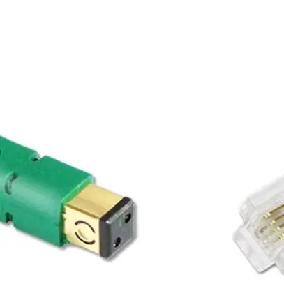 Câble de raccordement T+T BKS NewLine, MMC/RJ12 (RJ11 6/4) (3-4), 1×2 UTP, 5m 