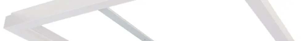 Anbaurahmen SG Sense Aluminium 604×604×48mm weiss 