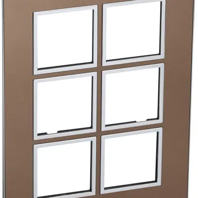 Telaio di copertura ATO 2×3 modulo, pink champagne brushed 