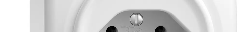 Presa AP STANDARDdue T13 bianco 
