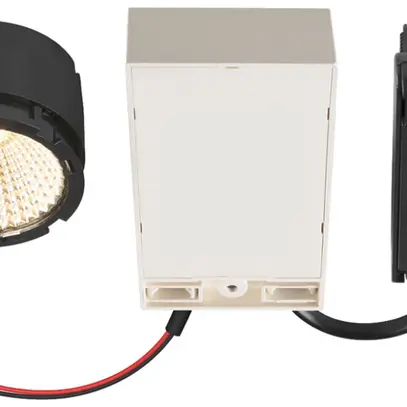 Partie lumineuse SLV NEW TRIA UNIVERSAL 8.6W 600lm 925/930/940 60° VAR Ø50 noir 