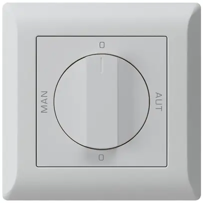 Interrupteur rotatif ENC 0-Man-0-Aut. kallysto.line 2/1L gris clair 