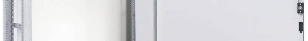 Armoire Hager weber.mes C avec porte en Al pour Univers N 850×2000×350mm blanc 