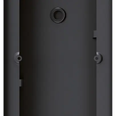 Boîtier AP Hager intercom mono 8× 154×439×42.5mm noir 