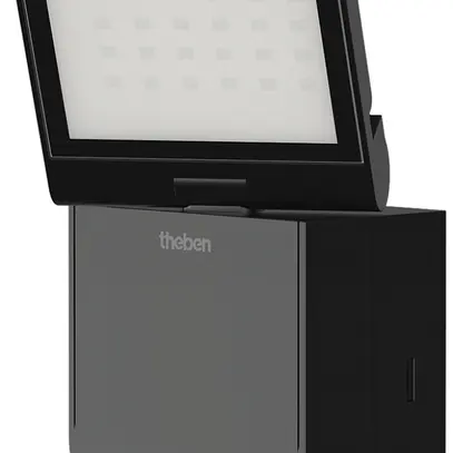 Projecteur LED theLeda S 8.5W 900lm 4000K noir IP55 