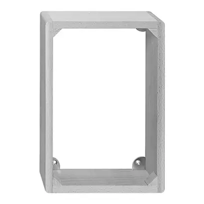 Quadro di montaggio AP GV 3×2 legno duro laccato 