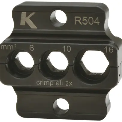 Matrice de sertissage Klauke R504 6…16mm² pour EK50ML 