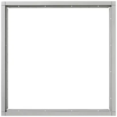 Cadre AP Siedle 16× 431×431×38mm argent 