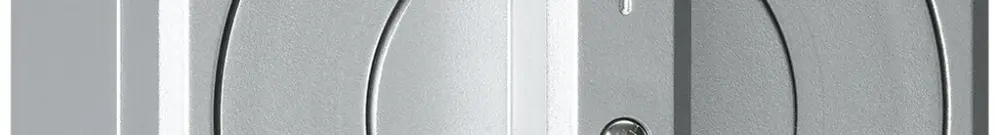 Contatto rotativo AP robusto IP55 alluminio 2P 