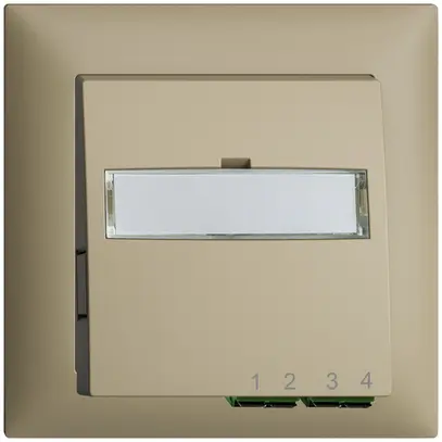 Scatola di raccordo INC FTTH EDIZIOdue FH 2×LC APC Duplex FMI sand 