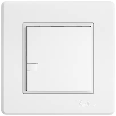 Pulsante KNX RGB INC EDIZIO.liv SNAPFIX® sensore temp.s.LED 1× com.1T bi 