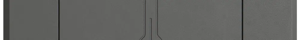 Kit di copertura INC EDIZIO.liv Wiser SNAPFIX® per sensore temp.96×96mm grs 