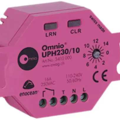 Atuattore di termostato RF INS Omnio UPH230/10 1 canale 230VAC 8A 