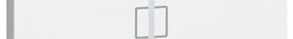 Abdeckung Living Now with Netatmo 2 Module für Rolladen-Sender weiss 