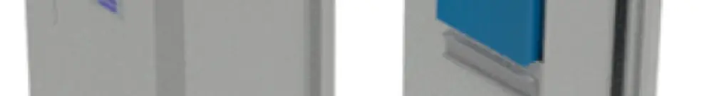 Scatola fusibile Rauscher & Stoecklin FSK-PE2/2x160(DIN)V-3 3P 205×940×230mm 