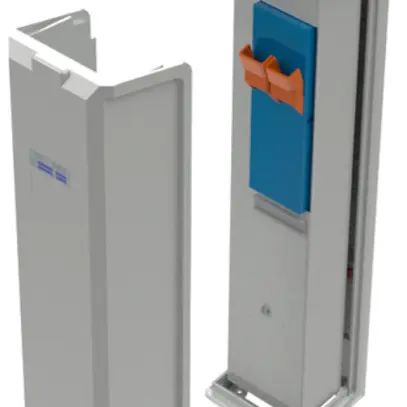 Scatola fusibile Rauscher & Stoecklin FSK-PE2/2x160(DIN)V-3 3P 205×940×230mm 