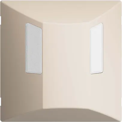 Détecteur de mouvement ENC KNX 180° PIRI EDIZIOdue crema 
