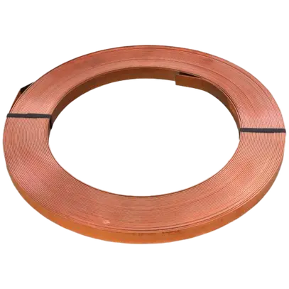 Nastro Cu morb. Grezzo, 3×40mm, rotolo ca.28m/30kg 