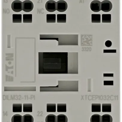 Contattore di potenza Eaton, 3P 15kW, 1Ch, 1R, RDC 24: 24…27VDC, Push-in 