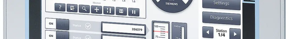Écran tactile API INC 9" Siemens SIMATIC HMI TP900 Comfort, 24VDC, TFT 