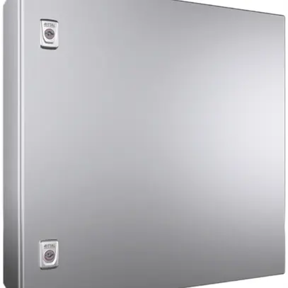 Armadio compatto Rittal AX, 1 porta, IP66, 600×600×210mm, acciao pregiato V4A 