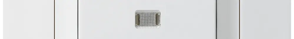 Interruttore pulsante luminoso INC kallysto.trend 3/2P bianco 