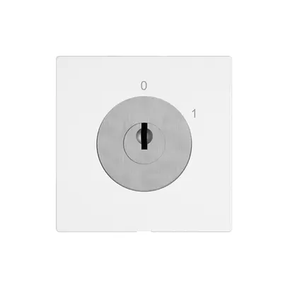 Interrupteur à clé EDIZIO.liv a.KABA 1262KA/631984 a.cont.sép.3P 0-1 p=87mm bc 