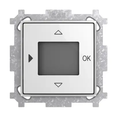 Thermostat d'ambiance ENC SIDUS blanc brillant avec minuteur 