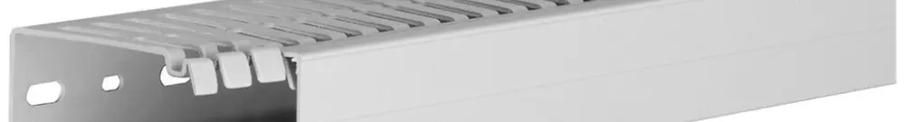 Canale di cablaggio HA7 80×40 grigio chiaro 