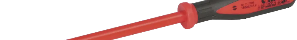 Tournevis 6.5×1.2mm VDE 1000V 260mm 