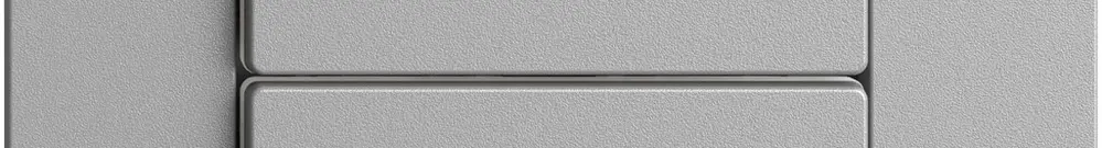 Interruttore tapparelle 1K/2T Edue Wiser silver 