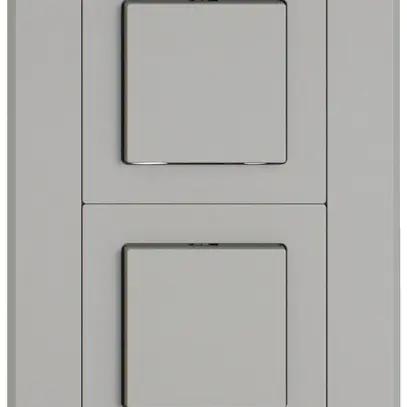 Combinaison ENC EDIZIO.liv SNAPFIX® 2×1 156×96mm 2×schéma 3/1L gris clair 