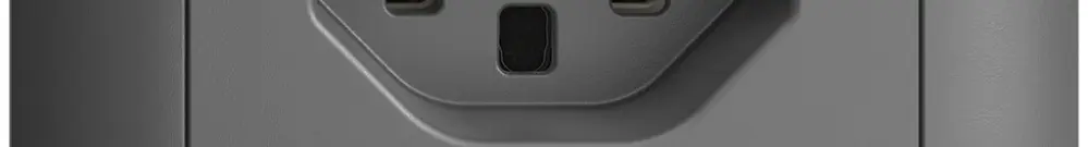 Presa INC EDIZIOdue T23 16A grigio scuro, morsetti a vite 