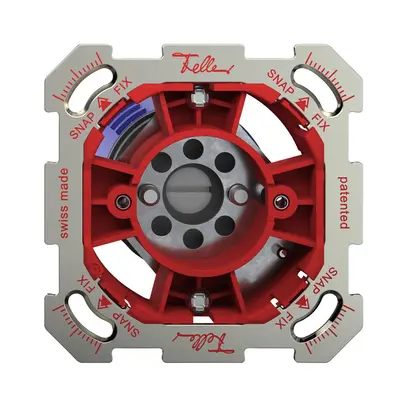 UP-Drehschalter Feller SNAPFIX® Wechselschalter 3/3L o.Zylinder 