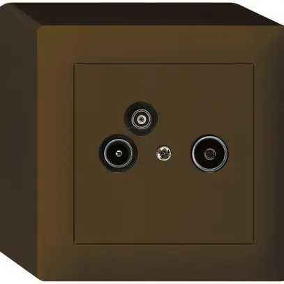 Prise pour antenne AP R/TV-Données kallysto 2GHz 4dB brun 