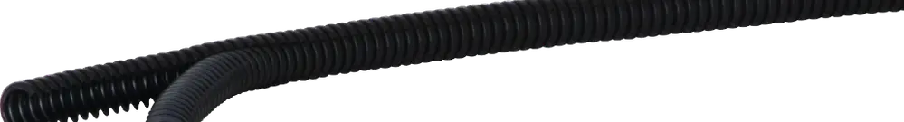 Tuyau matière synthétique Duplex 10mm noir 