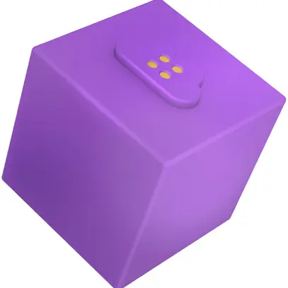 Modulo di ampliamento SmartHome homee Z-Wave Cube, 50×50×50mm, lilla 