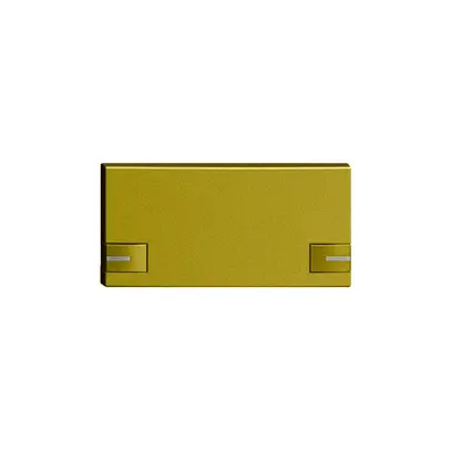 Touche 1/2 KNX/électron.a.LED EDIZIOdue 2× commande simple, olive 