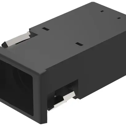 Allogiamento per pulsante luminoso EAO 22 senza pannello tasti 2 chiusure 