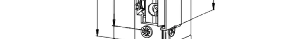 Türöffner BSW B3010-TK, 10…24VUC, stromlos geschlossen, Radiusfalle, Top 
